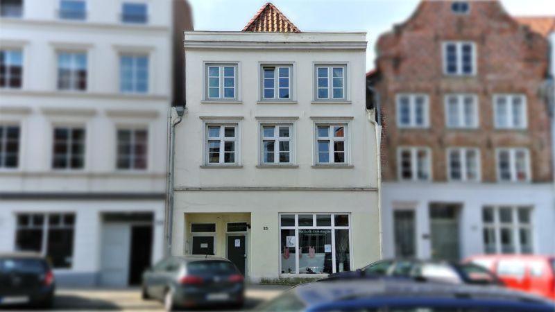1-Zimmer-Apartment-2-Hochparterre Lubeck Bagian luar foto